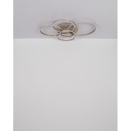 Globo - LED Плафониера LED/70W/230V 3000K 88x110 см бежов