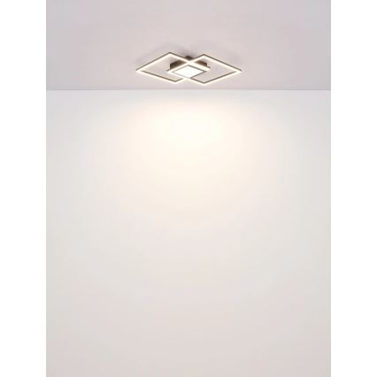 Globo - димируемо LED таванно осветително тяло LED/32W/230V 2700-6500K 42,6x42,6 см черно + дистанционно управление