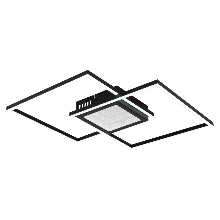 Globo - димируемо LED таванно осветително тяло LED/32W/230V 2700-6500K 42,6x42,6 см черно + дистанционно управление