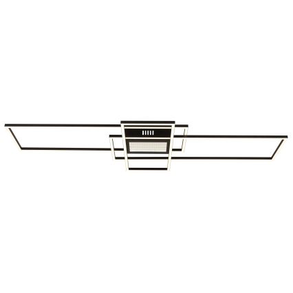 Globo - Димируемо LED таванно осветително тяло LED/60W/230V 2700-6500K 42x110,8 см черно + дистанционно управление
