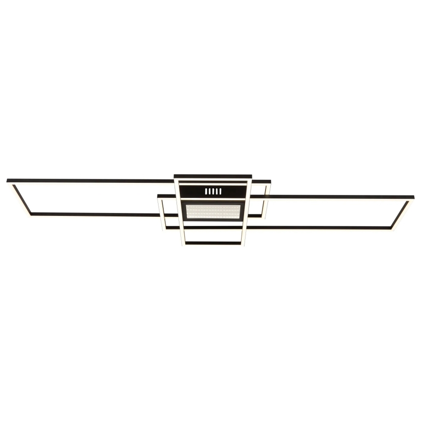 Globo - Димируемо LED таванно осветително тяло LED/60W/230V 2700-6500K 42x110,8 см черно + дистанционно управление