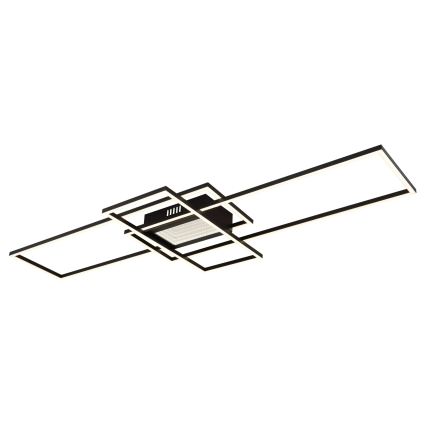 Globo - Димируемо LED таванно осветително тяло LED/60W/230V 2700-6500K 42x110,8 см черно + дистанционно управление