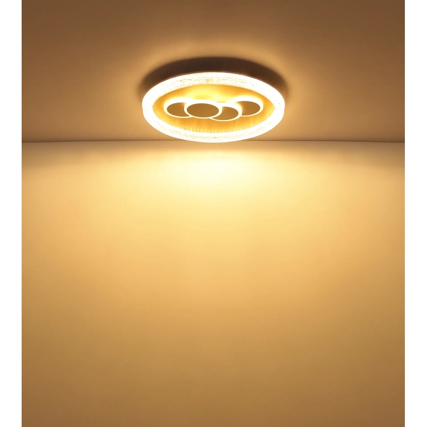 Globo - LED таванно осветително тяло LED/40W/230V 3000K Ø 49,5 cm златисто
