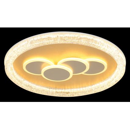 Globo - LED таванно осветително тяло LED/40W/230V 3000K Ø 49,5 cm златисто