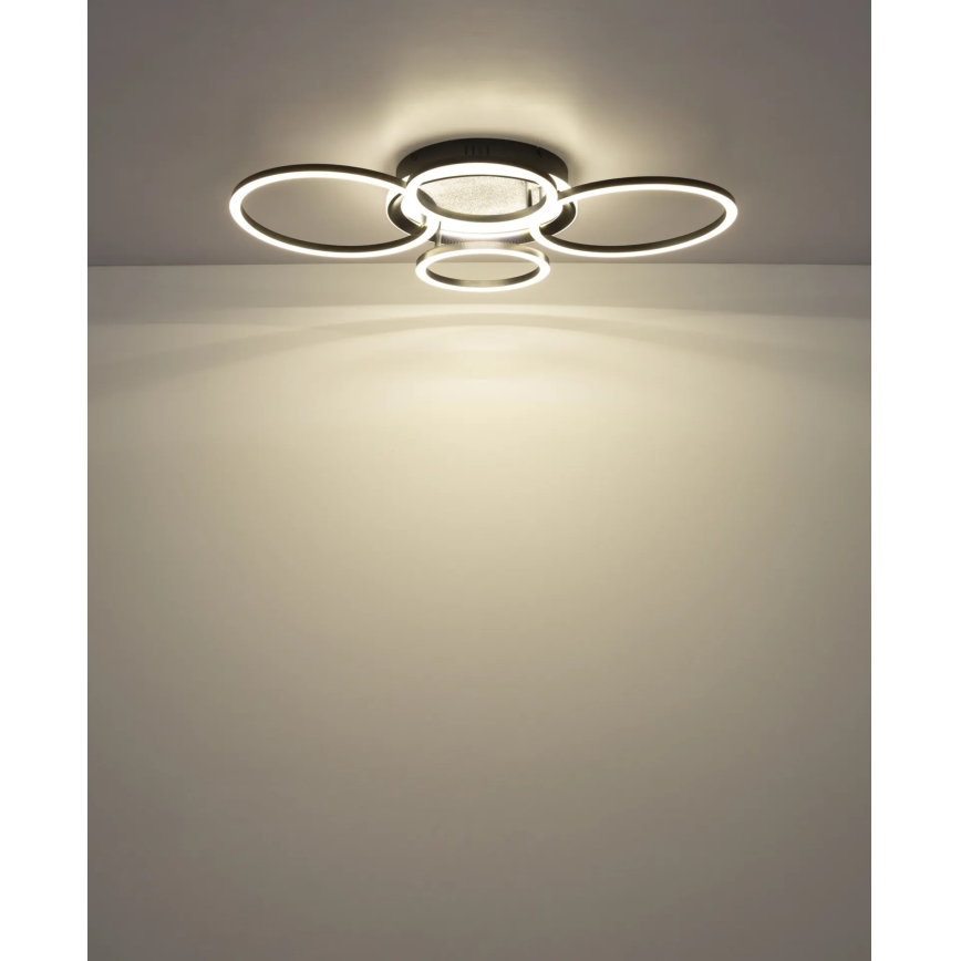 Globo - LED таванно осветително тяло LED/40W/230V 4000K 72x52 см черно