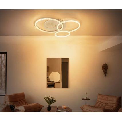 Globo - LED таванно осветително тяло LED/40W/230V 3000K 78x60 cm бежово