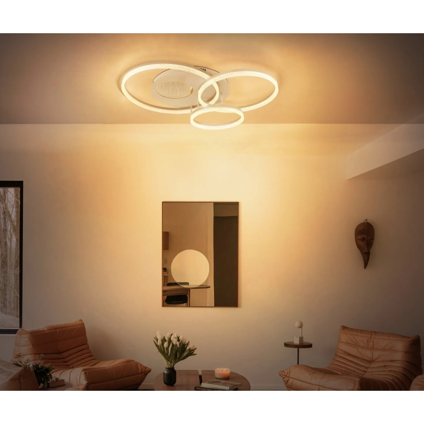 Globo - LED таванно осветително тяло LED/40W/230V 3000K 78x60 cm бежово