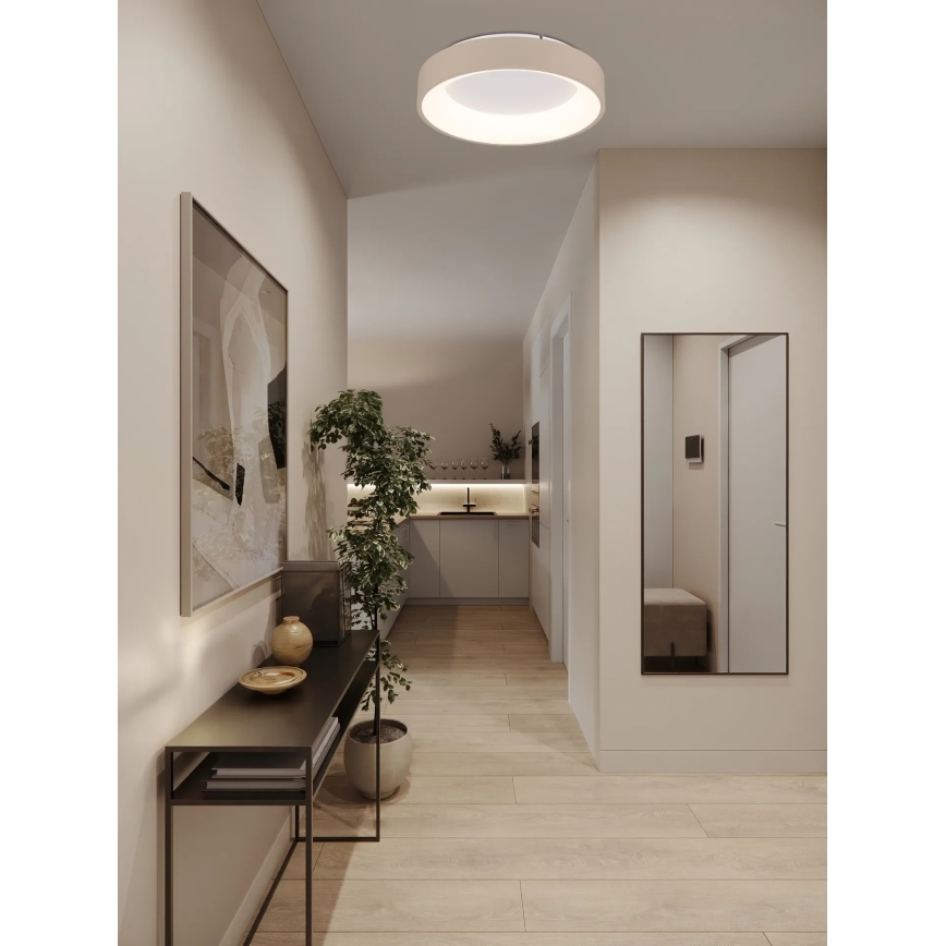 Globo - Димируемо LED таванно осветително тяло, 36 W, 230 V, 2700–6000 K, Ø 38 см, с дистанционно управление