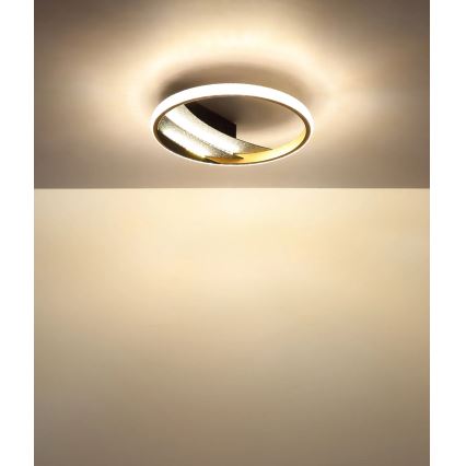 Globo - LED таванно осветително тяло LED/12W/230V 3000/4000/6000K Ø 29,5 см златисто