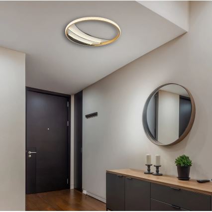 Globo - LED таванно осветително тяло LED/24W/230V 3000/4000/6000K диаметър 41 см златисто