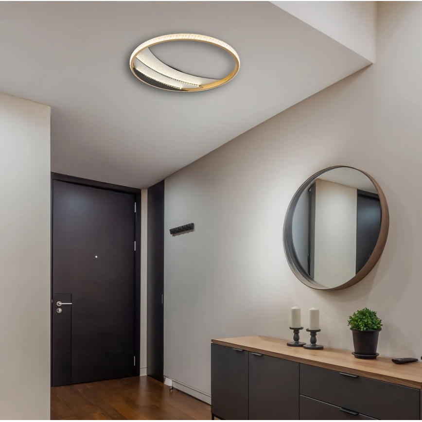 Globo - LED таванно осветително тяло LED/24W/230V 3000/4000/6000K диаметър 41 см златисто