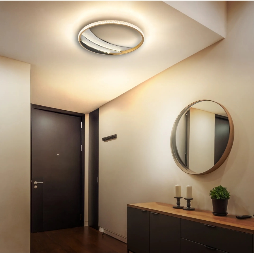 Globo - LED таванно осветително тяло LED/24W/230V 3000/4000/6000K диаметър 41 см златисто