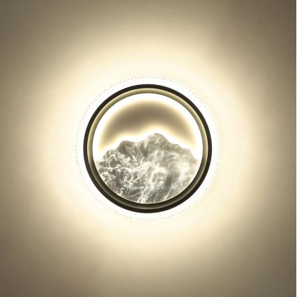 Globo - LED таванно осветително тяло LED/28W/230V 3000/4000/6500K Ø 39,5 см сребристо