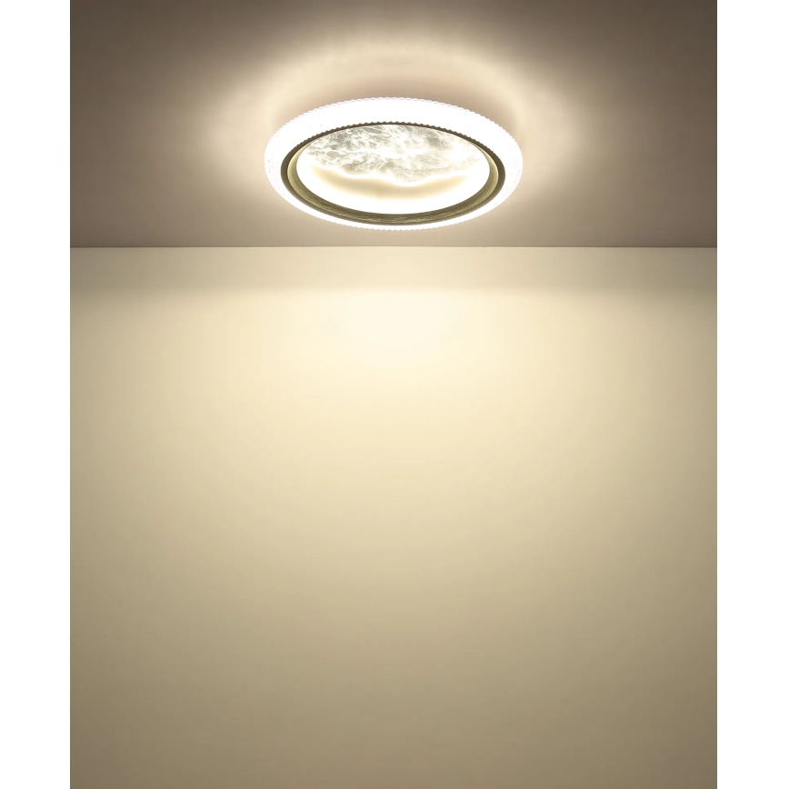 Globo - LED таванно осветително тяло LED/28W/230V 3000/4200/6000K Ø 39,5 cm сребристо