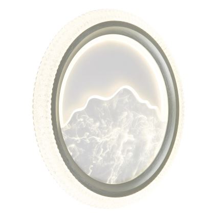 Globo - LED таванно осветително тяло LED/28W/230V 3000/4200/6000K Ø 39,5 cm сребристо