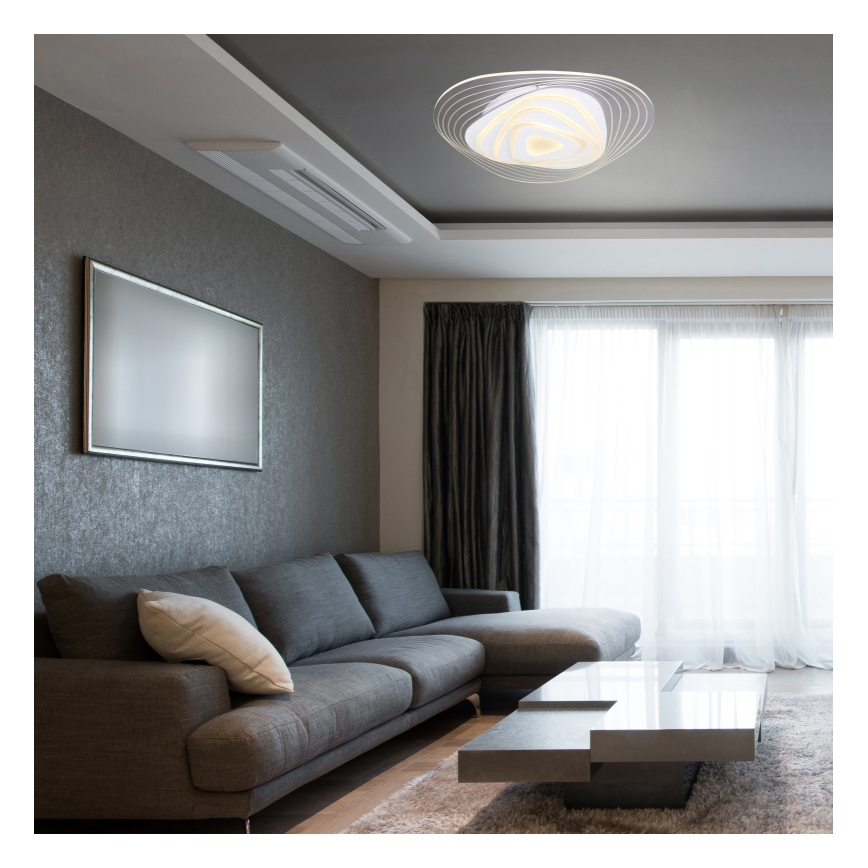 Globo - LED Димируем плафон LED/40W/230V 3000-6500K 50,2x48,8 см Wi-Fi Tuya + дистанционно управление