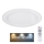 Globo 48549-60 - LED RGB Димируемо осветително тяло DAHLA LED / 60W / 230V + LED / 26W + д.у.