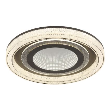 Globo - LED Димируем плафон LED/48W/230V 2700-6000K Ø 48 см антрацит + дистанционно управление
