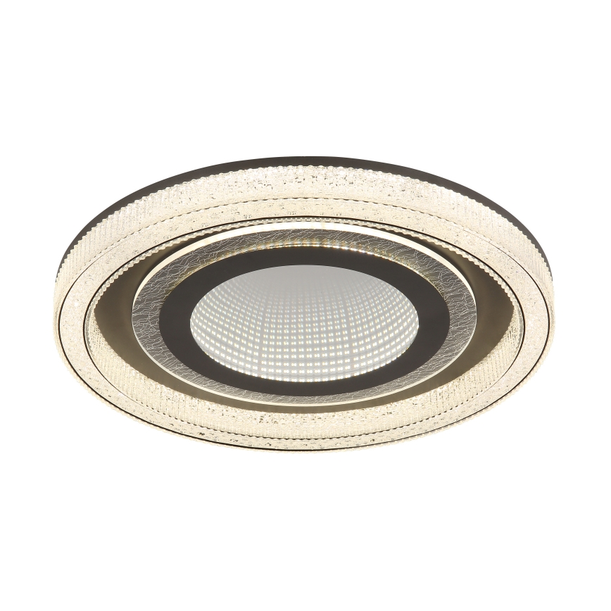 Globo - LED Димируем плафон LED/48W/230V 2700-6000K Ø 48 см антрацит + дистанционно управление