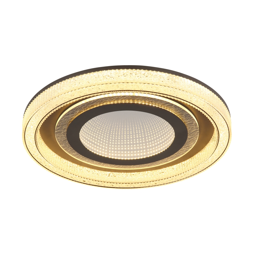 Globo - LED Димируем плафон LED/48W/230V 2700-6000K Ø 48 см антрацит + дистанционно управление