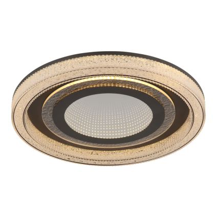 Globo - LED Димируем плафон LED/48W/230V 2700-6000K Ø 48 см антрацит + дистанционно управление