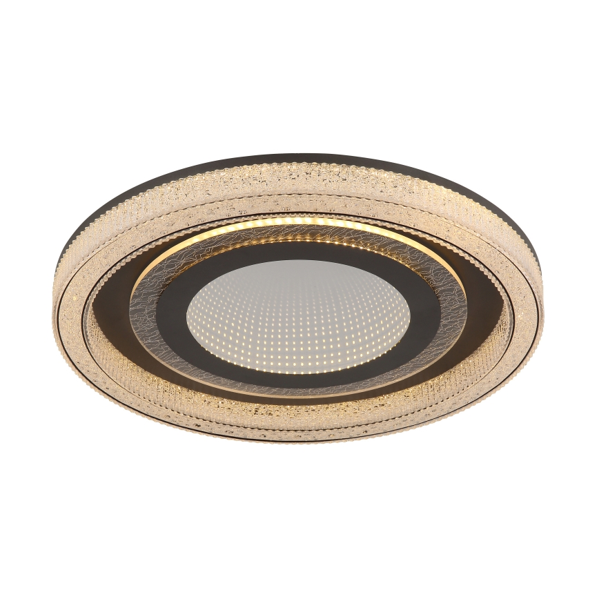 Globo - LED Димируем плафон LED/48W/230V 2700-6000K Ø 48 см антрацит + дистанционно управление