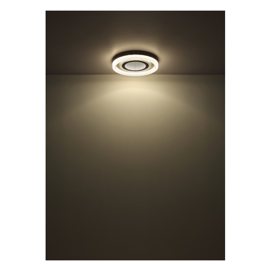 Globo - LED Димируем плафон LED/48W/230V 2700-6000K Ø 48 см антрацит + дистанционно управление