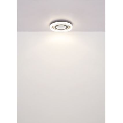 Globo - LED Димируем плафон LED/48W/230V 2700-6000K Ø 48 см антрацит + дистанционно управление