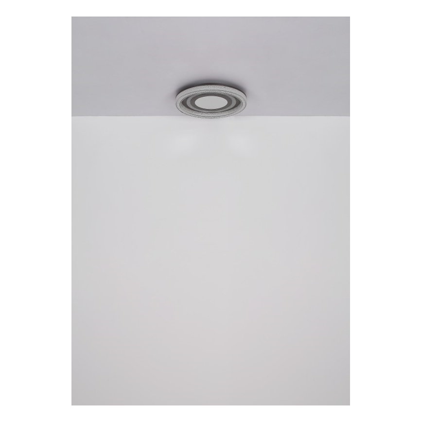 Globo - LED Димируем плафон LED/48W/230V 2700-6000K Ø 48 см антрацит + дистанционно управление