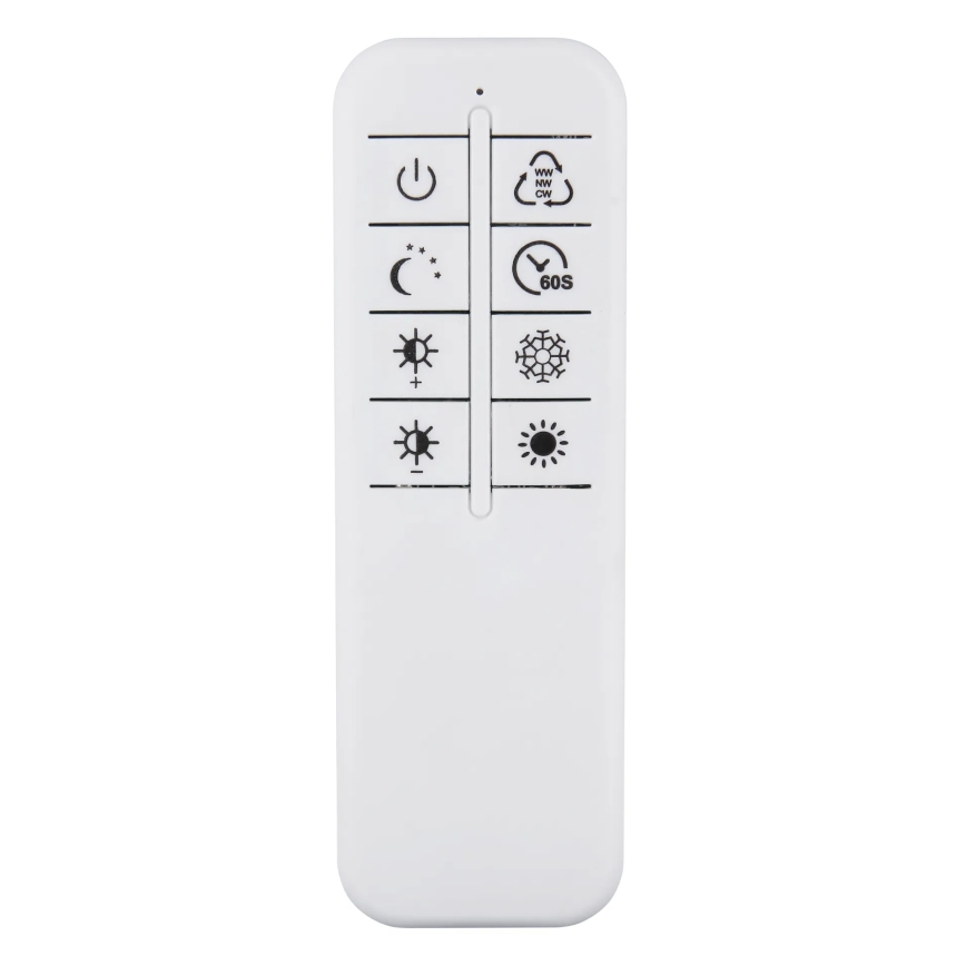 Globo - LED димируемо таванно осветително тяло LED/60W/230V 2700-6000K Ø 59 см бяло/кремаво + дистанционно управление