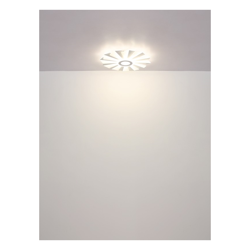 Globo - LED Димируем плафон LED/58W/230V 2700-6000K Ø 50 см бял + дистанционно управление