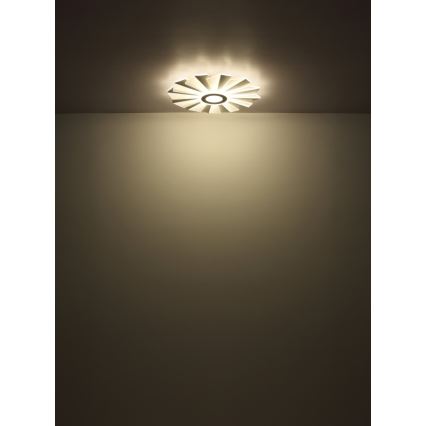 Globo - LED Димируем плафон LED/58W/230V 2700-6000K Ø 50 см бял + дистанционно управление