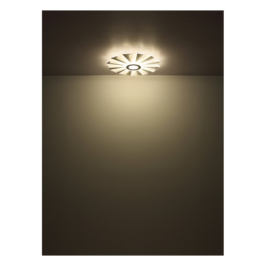 Globo - LED Димируем плафон LED/58W/230V 2700-6000K Ø 50 см бял + дистанционно управление