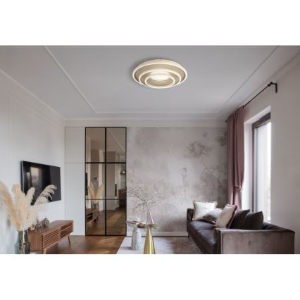 Globo - LED таванно осветително тяло LED/40W/230V 3000/4000/6000K Ø 51 см, бежово