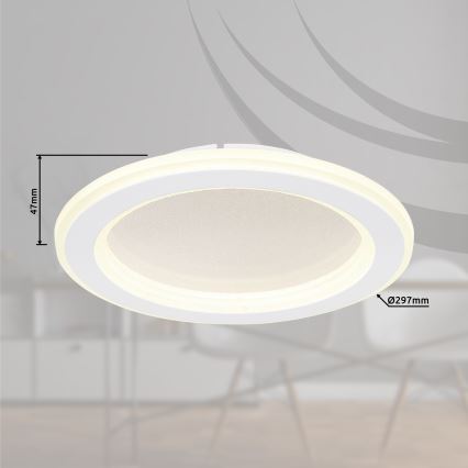Globo - LED Плафониера LED/18W/230V Ø 29,7 см
