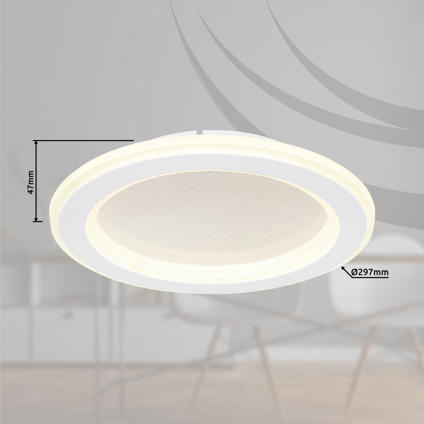 Globo - LED Плафониера LED/18W/230V Ø 29,7 см