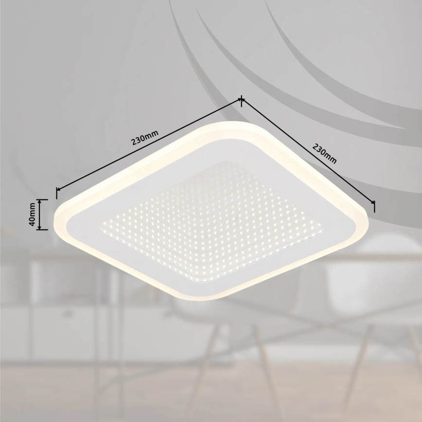 Globo - LED Плафониера LED/12W/230V 4000K