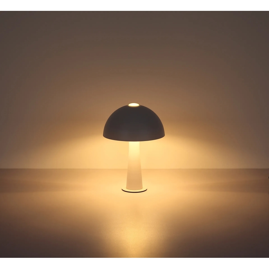 Globo - Настолна лампа 1xE14/25W/230V бяла