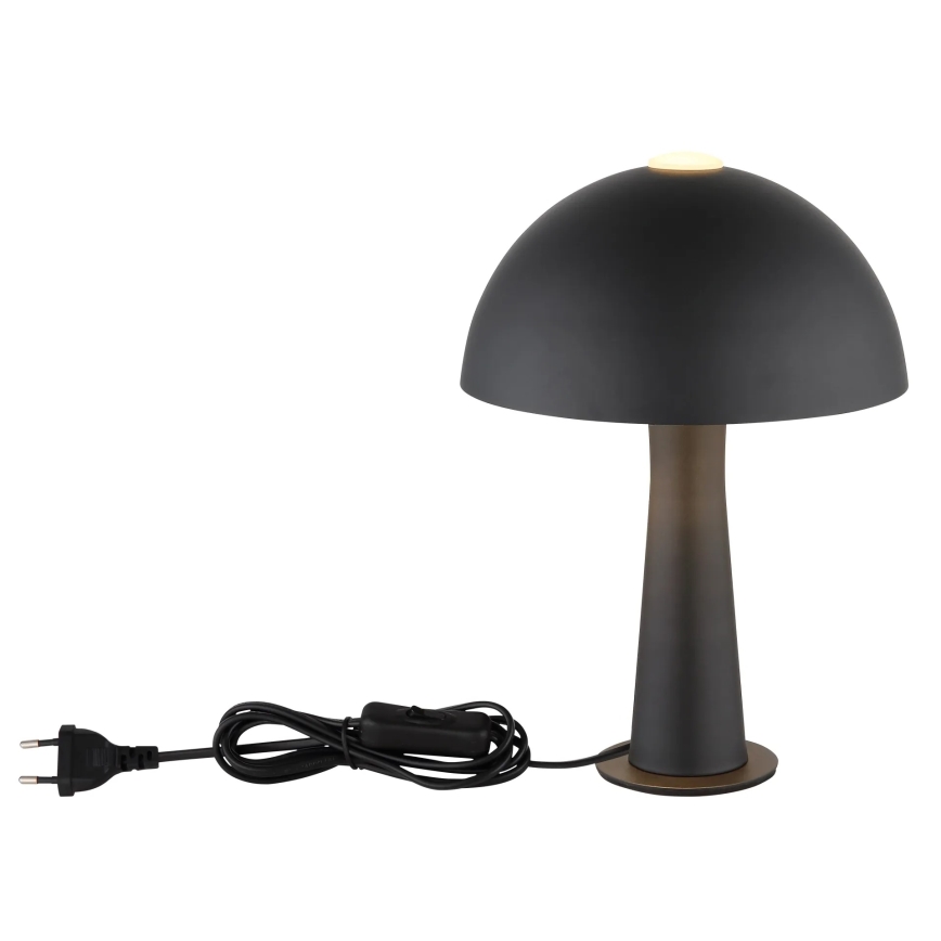 Globo - Настолна лампа 1xE14/25W/230V черна