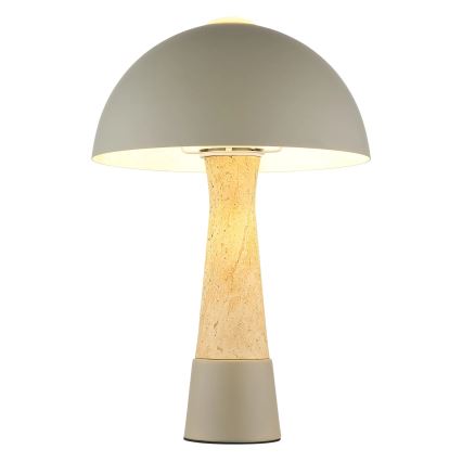 Globo - настолна лампа 1xE27ILLU/40W/230V сива