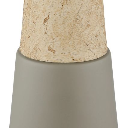 Globo - настолна лампа 1xE27ILLU/40W/230V сива
