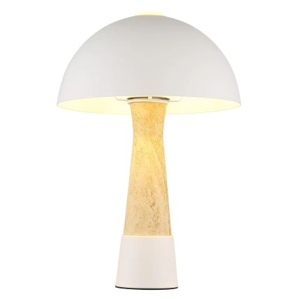Globo - Настолна лампа 1xE27ILLU/40W/230V кремава