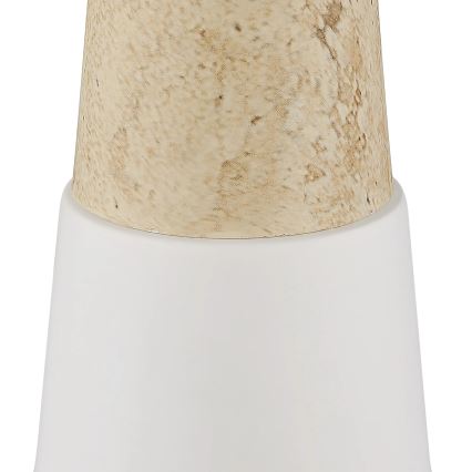 Globo - Настолна лампа 1xE27ILLU/40W/230V кремава