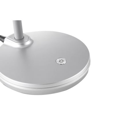 Globo - LED Димируема сензорна настолна лампа LED/4W/230V сребрист