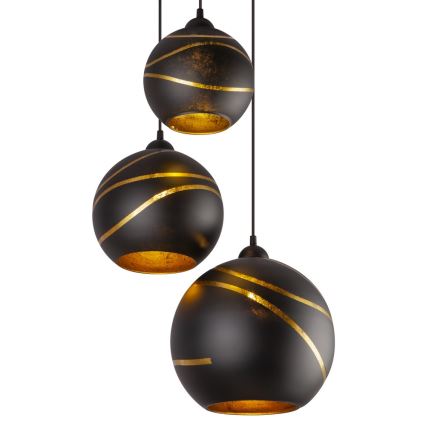 Globo - Полилей на верижка 3xE27/60W/230V