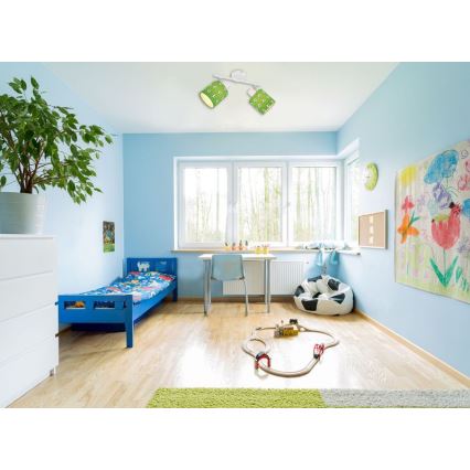 Globo - Детскo Точково осветително тяло 2xE14/15W/230V