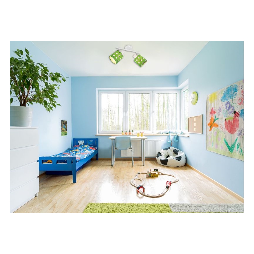 Globo - Детскo Точково осветително тяло 2xE14/15W/230V