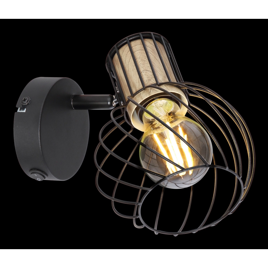 Globo - Стенен прожектор, луна 1xE27/40W/230V