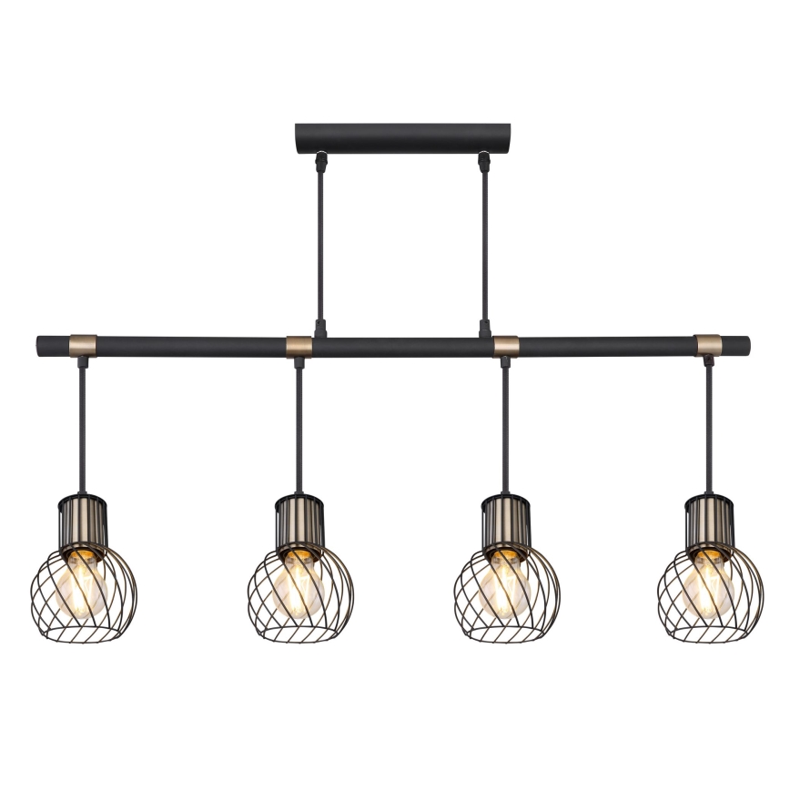 Globo - Полилей на въже 4xE27/40W/230V