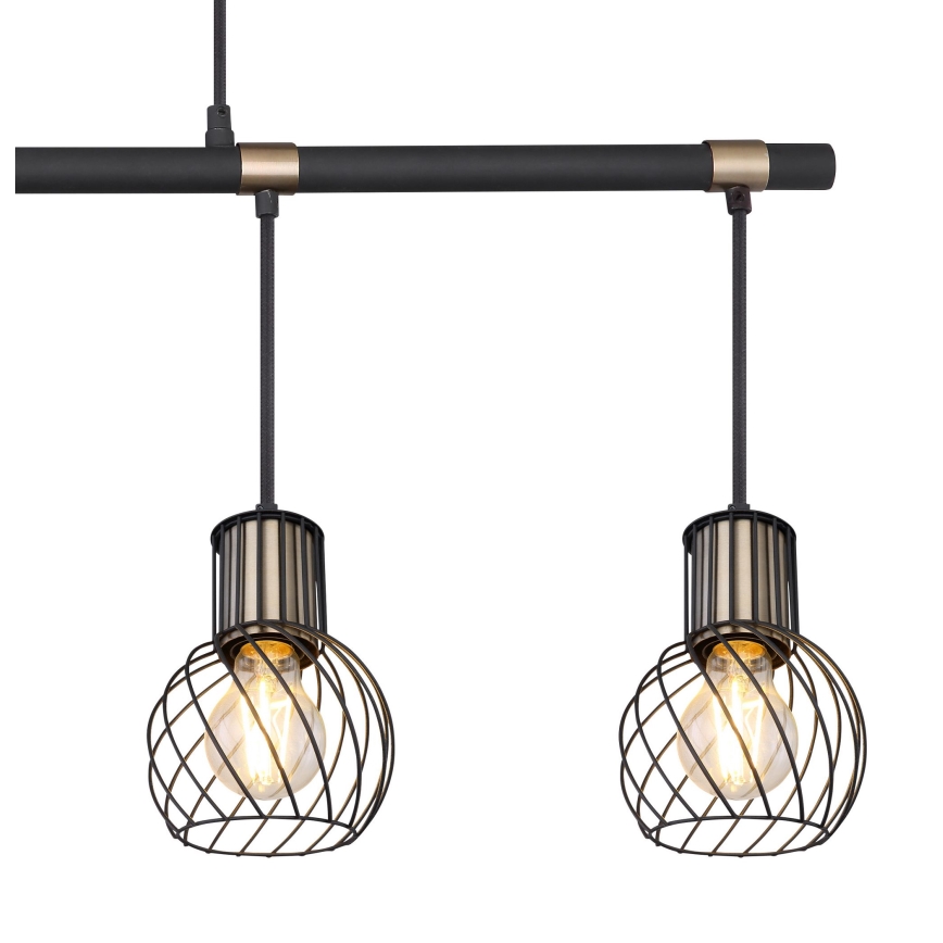 Globo - Полилей на въже 4xE27/40W/230V